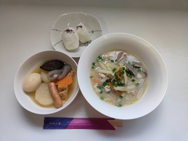 冬のあったかメニュー　おでんと豚汁作りサムネイル